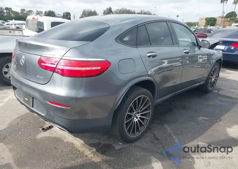 2018 Mercedes-Benz Glc 300 Coupe 4Matic из США, поврежденный, VIN WDC0J4KB8JF295098